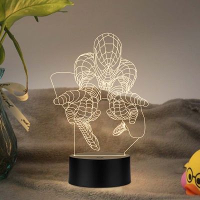 Spider-Man Character Design Night Lamp